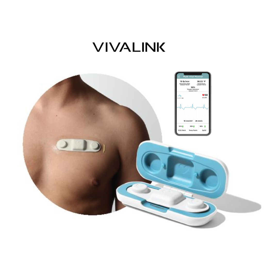 Holter ECG không dây 72H